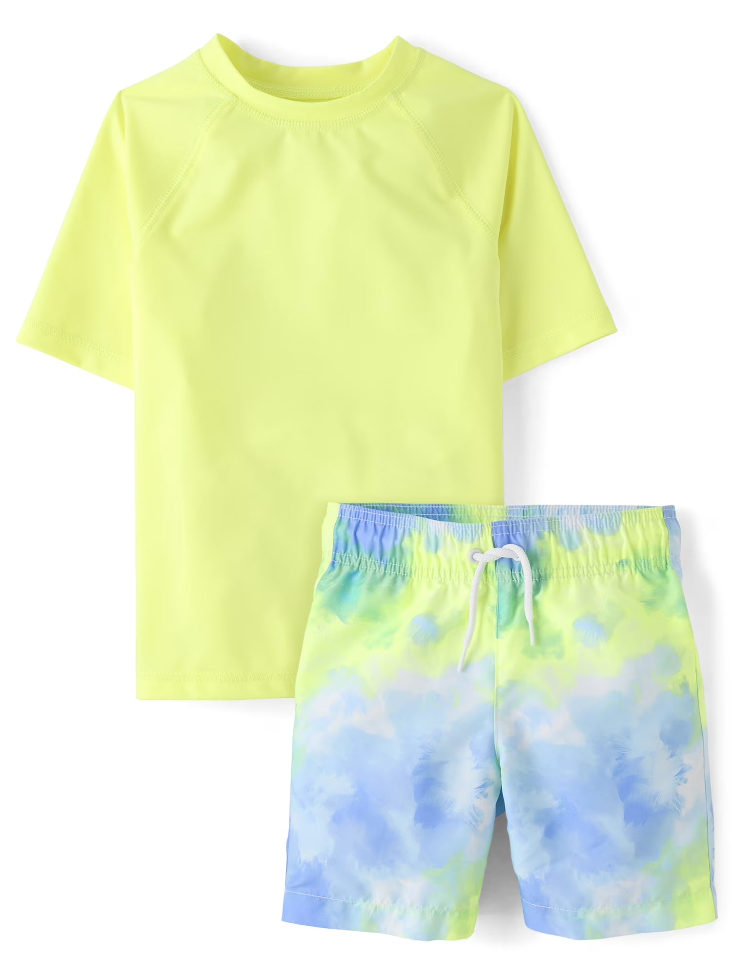 Boys Printed Rashguard Swim Set, 2-Piece, Sizes XS-XXL