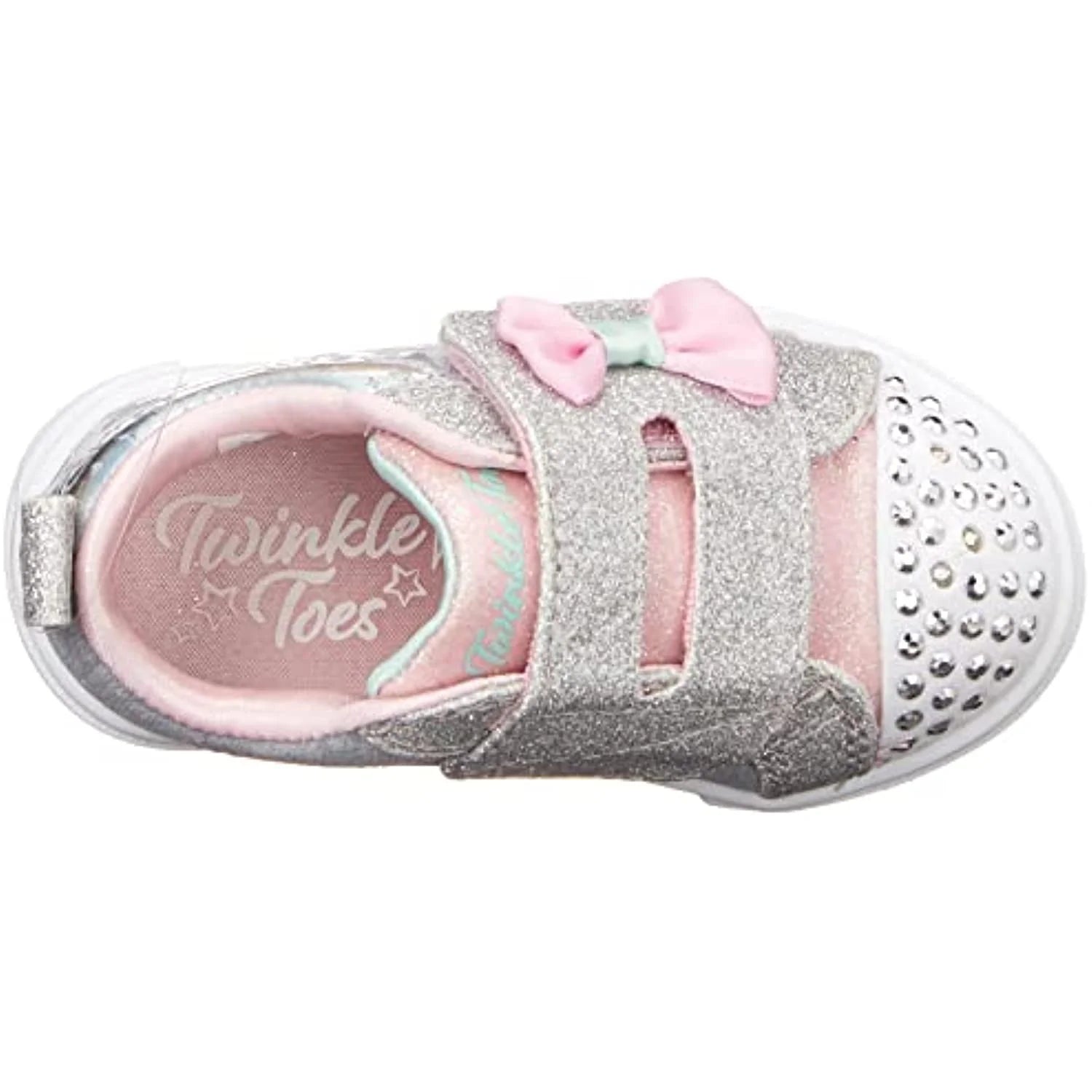 Toddler Girls Twinkle Sparks Heather Charm Sneakers