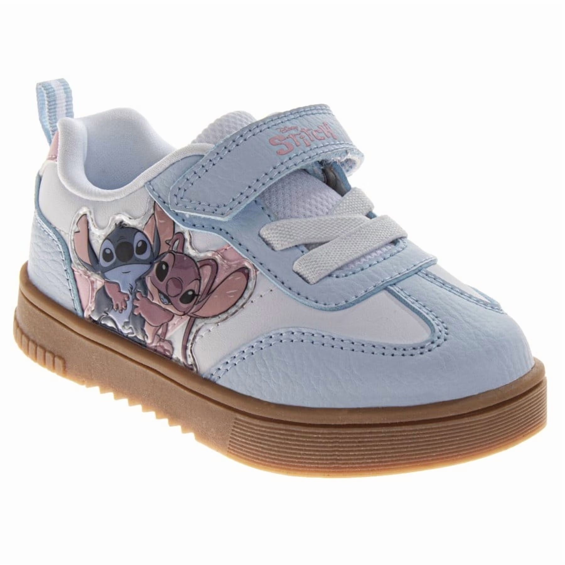 Stitch Girls Sneakers (Toddler Little Kids), Blue White, Size: 6