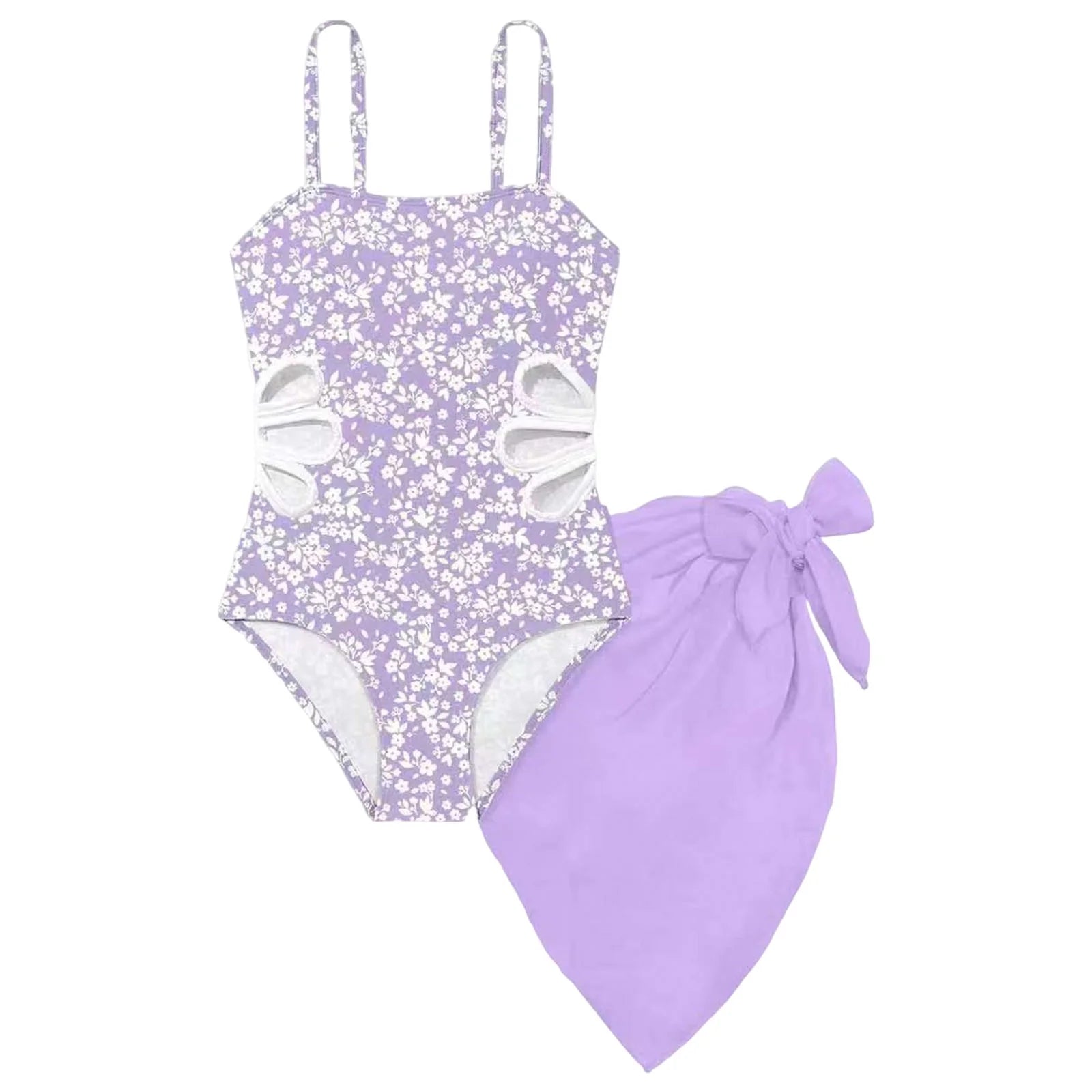 Girl Swimsuits Bathing Suit for Girls 10-12 Girls Swimsuit One Piece Swimsuits Solid Bathing Suit for Girls Full Coverage Modest Padded Swimwear